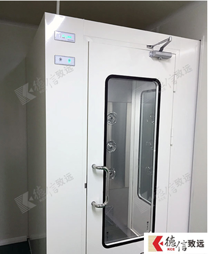 Person air shower room- energy saving type